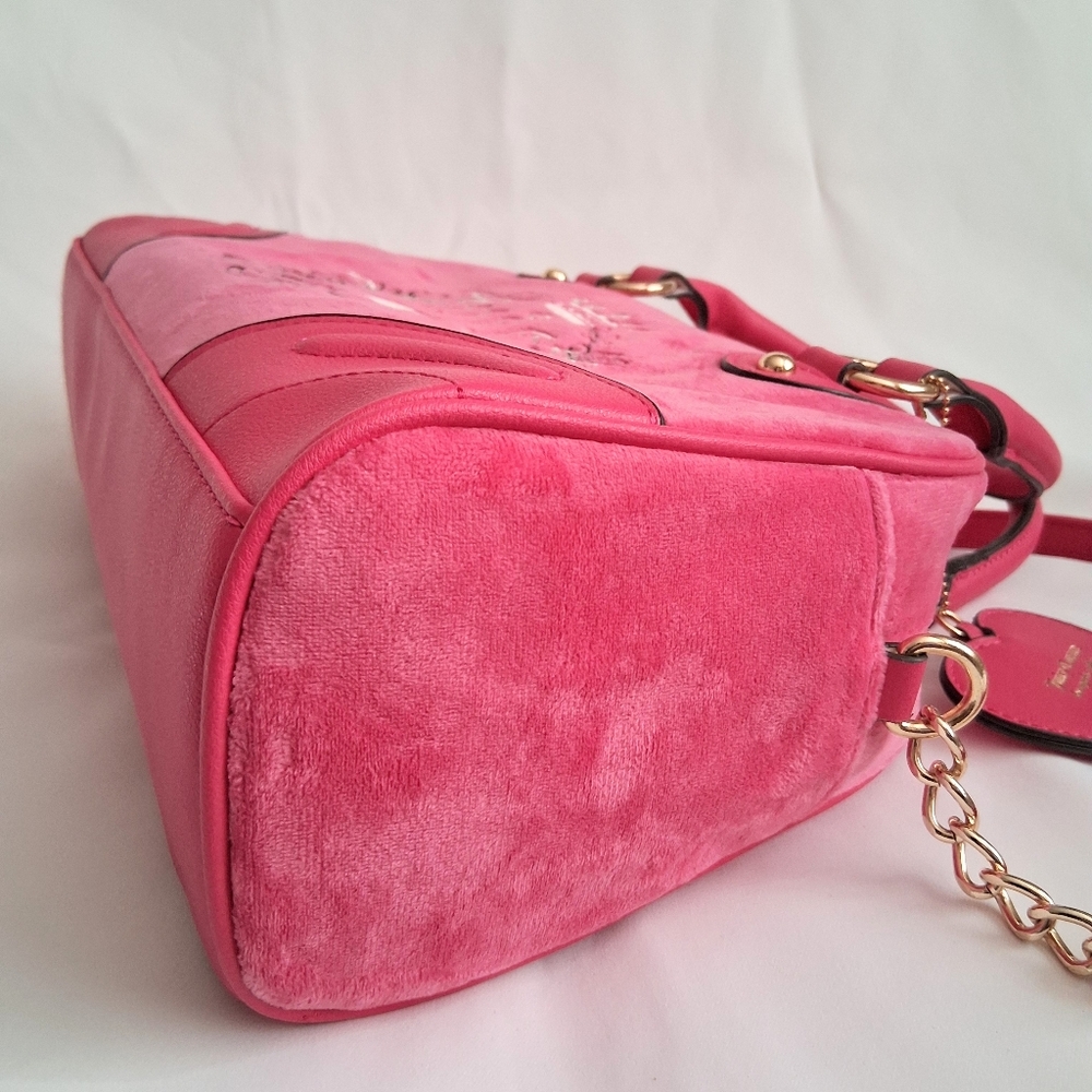 Juicy Couture Heritage Bowlers Pink Handbag - Picture 7 of 11